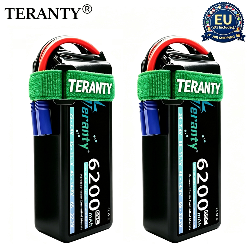 TERANTY 6S 6200mAh Lipo Batter - Drone Racing Battery 评论和价格