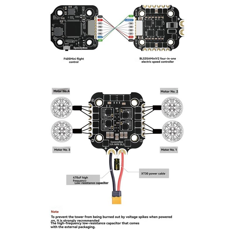 B92B for SpeedyBee F405 Mini S - Drone Racing Esc 评论和价格