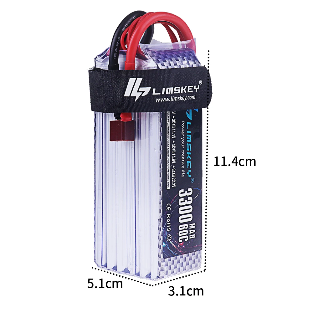 Brand NEW 3300mah 22.2V 60C 6S - Drone Racing Battery 评论和价格