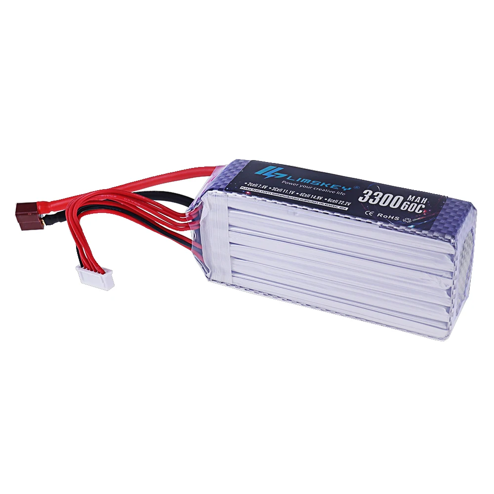 Brand NEW 3300mah 22.2V 60C 6S - Drone Racing Battery 评论和价格
