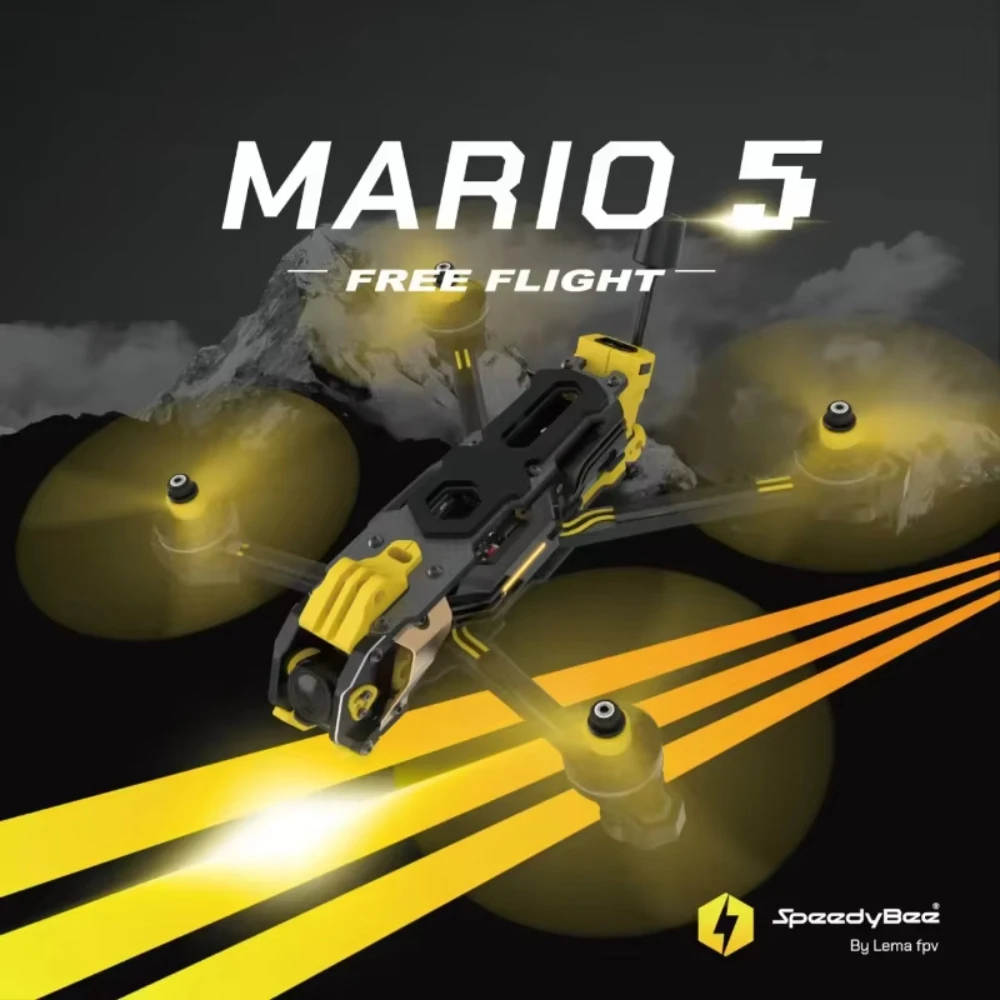 Speedybee Mario 5 O4 Frame Kit - Drone Racing Propeller 评论和价格